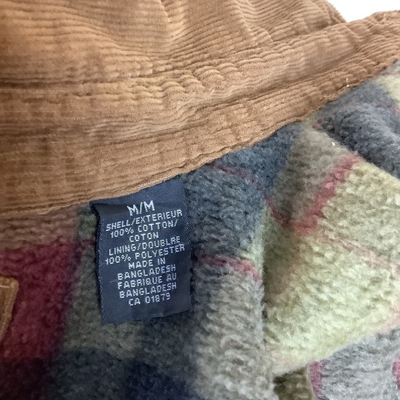 PACIFIC TRAIL CORDUROY FLEECE OVERSIZED SHACKET - Picture 7 of 9